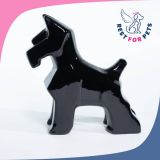 Urna Ceramica Perro Schnauzer (SUJETO A DISPONIBILIDAD)