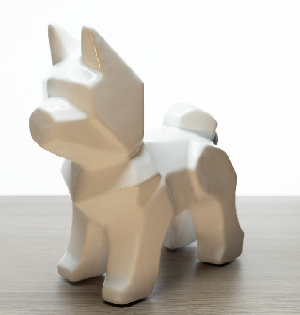 Urna Ceramica Perro Akita (SUJETO A DISPONIBILIDAD)